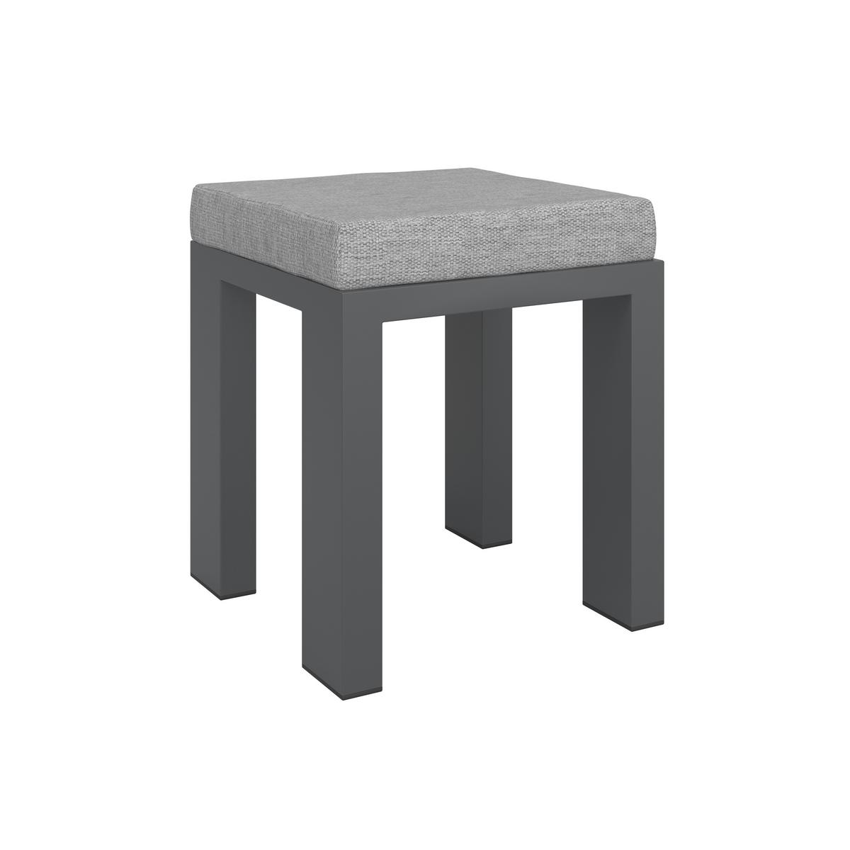 Loungegarnitur "Melina", hell- grau/dunkelgrau, Olefingewebe - Dunkelgrau/Hellgrau, Modern, Holz/Textil (272/79/84cm) - Bessagi Garden