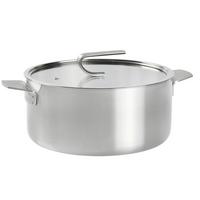 Oală Alessia Cca. 4,9 L - argintiu/transparent, Konventionell, sticlă/metal (24/11cm) - Mömax