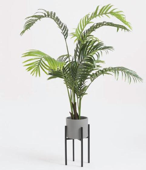 Suport pentru ghiveci plante SOLIDO - negru, Basics, metal (16,5/25cm) - Modern Living