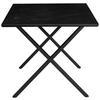 MATBORD LORENZO - svart, Modern, metall/trämaterial (180/90/76cm) - Mömax