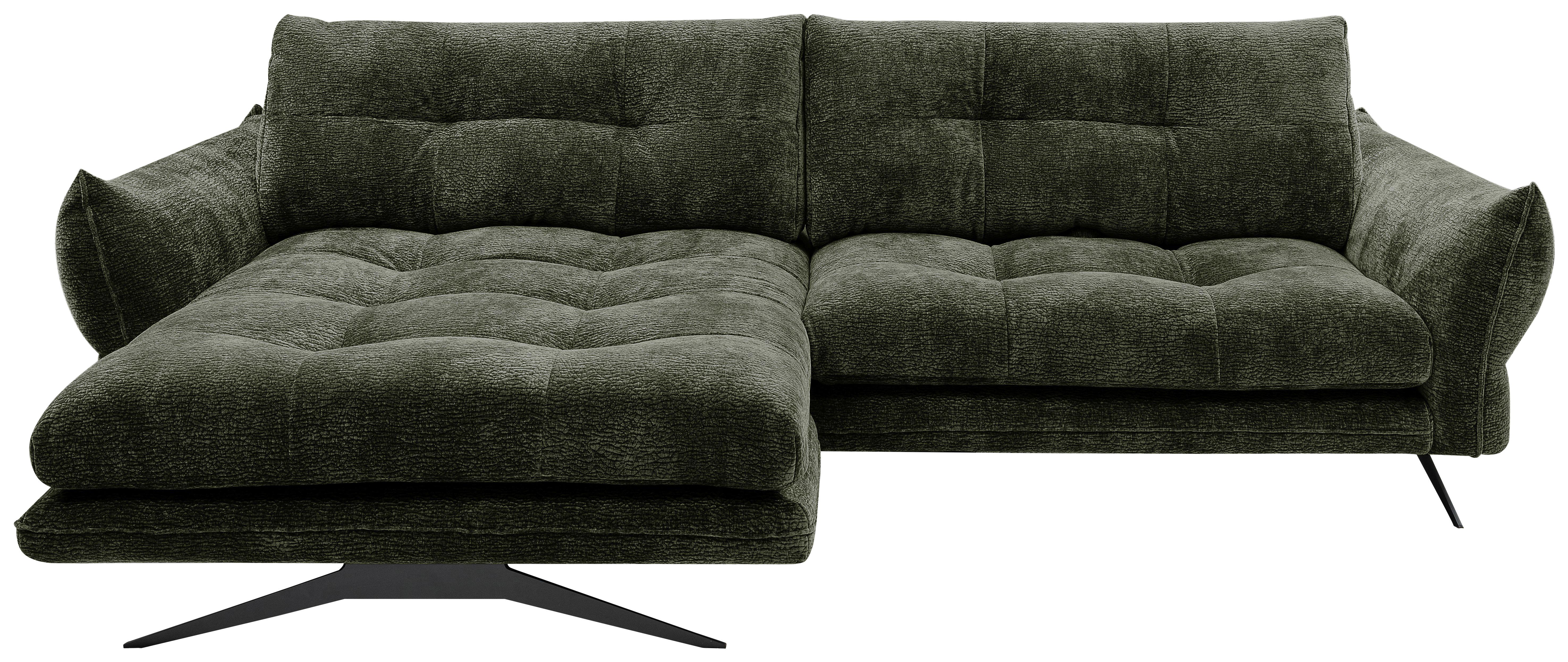 Coltar BAXTER BAXTER - măsliniu, Modern, textil (177/68-87/280cm) - Premium Living