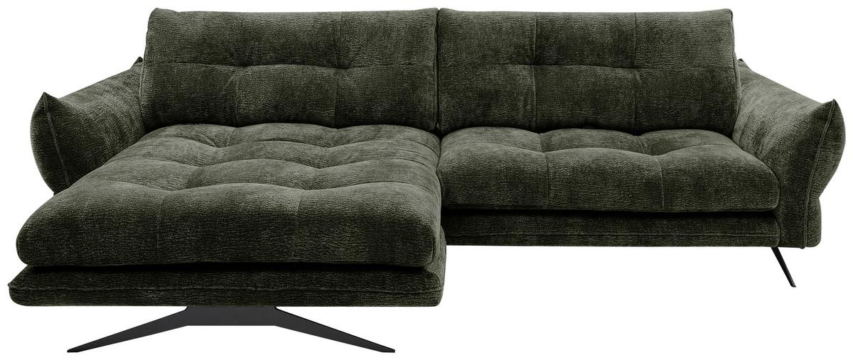 Coltar BAXTER BAXTER - măsliniu, Modern, textil (177/68-87/280cm) - Premium Living