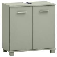 Waschbeckenunterschrank Mono Grün - Grün, MODERN, Holzwerkstoff/Kunststoff (59,8/62,4/32,6cm) - MID.YOU