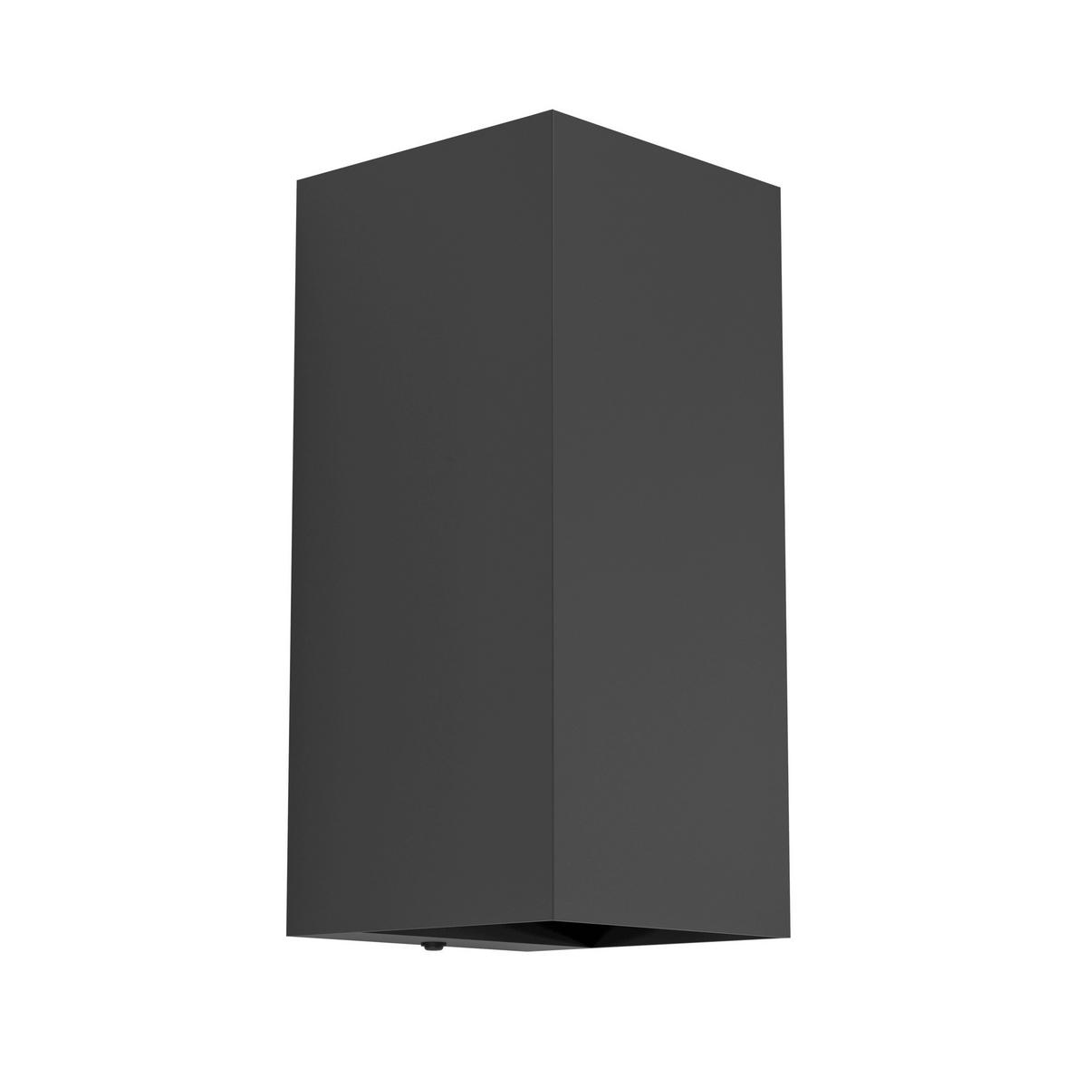 Aussenwandleuchte 900189* Eremitana - Schwarz, Design, Metall (11/11/24cm) - Eglo