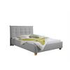 Polsterbett Tracy Hellgrau ca. 100x200 cm - Hellgrau/Naturfarben, MODERN, Holz/Textil (100/200cm) - Livetastic