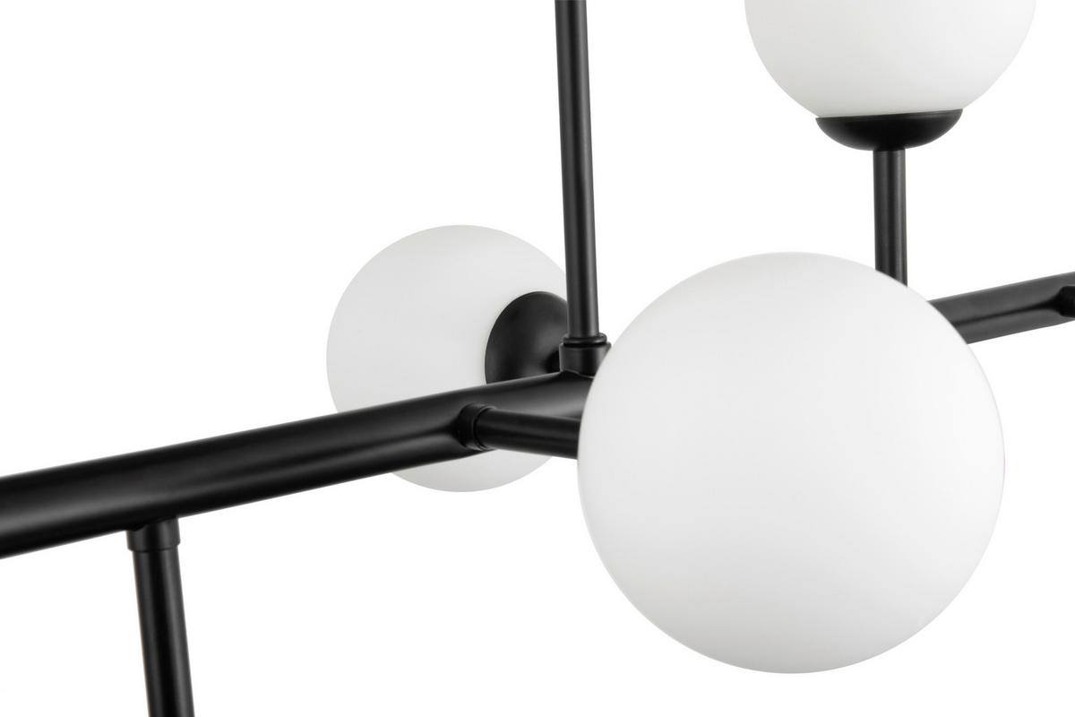 LAMPA SUFITOWA PENINA - biały, Trend, metal/szkło (100/26/48cm) - Novel