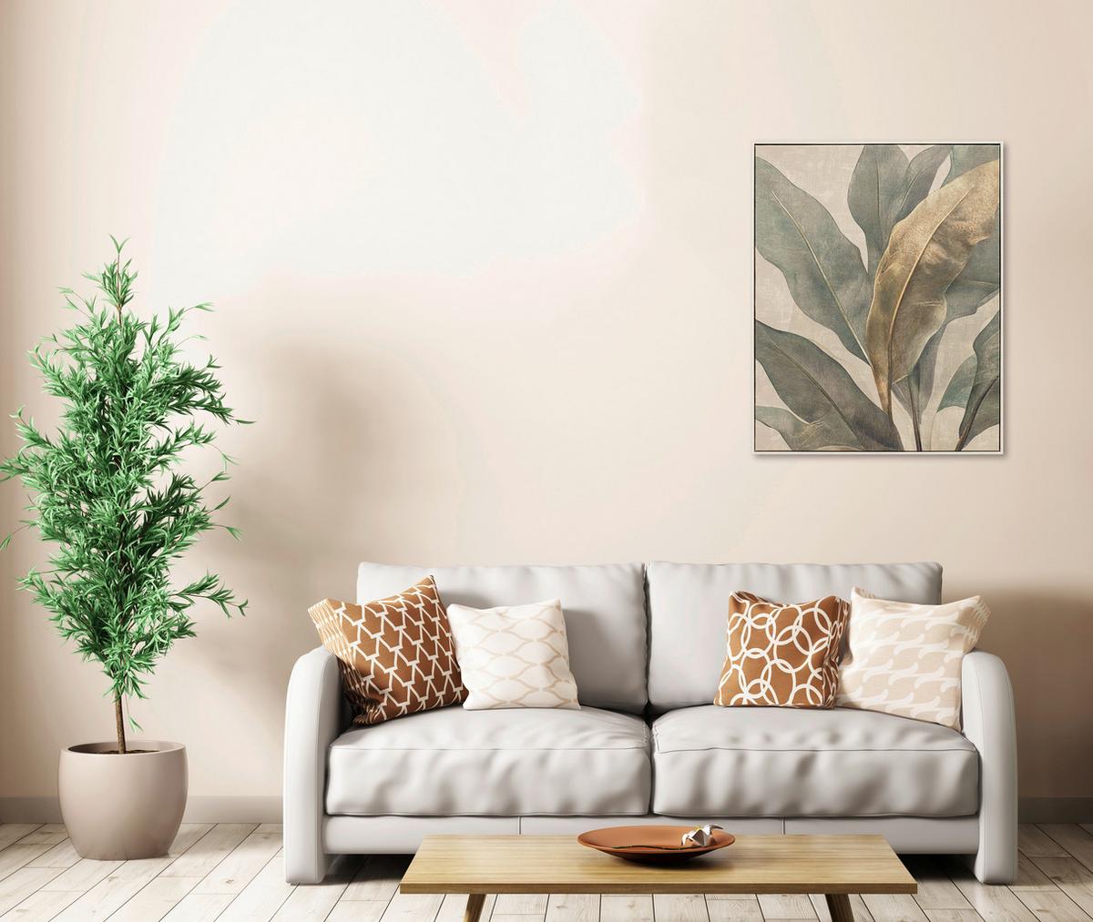 LEINWANDBILD KEILA - Beige/Multicolor, Modern, Holzwerkstoff/Kunststoff (80ml) - Mömax