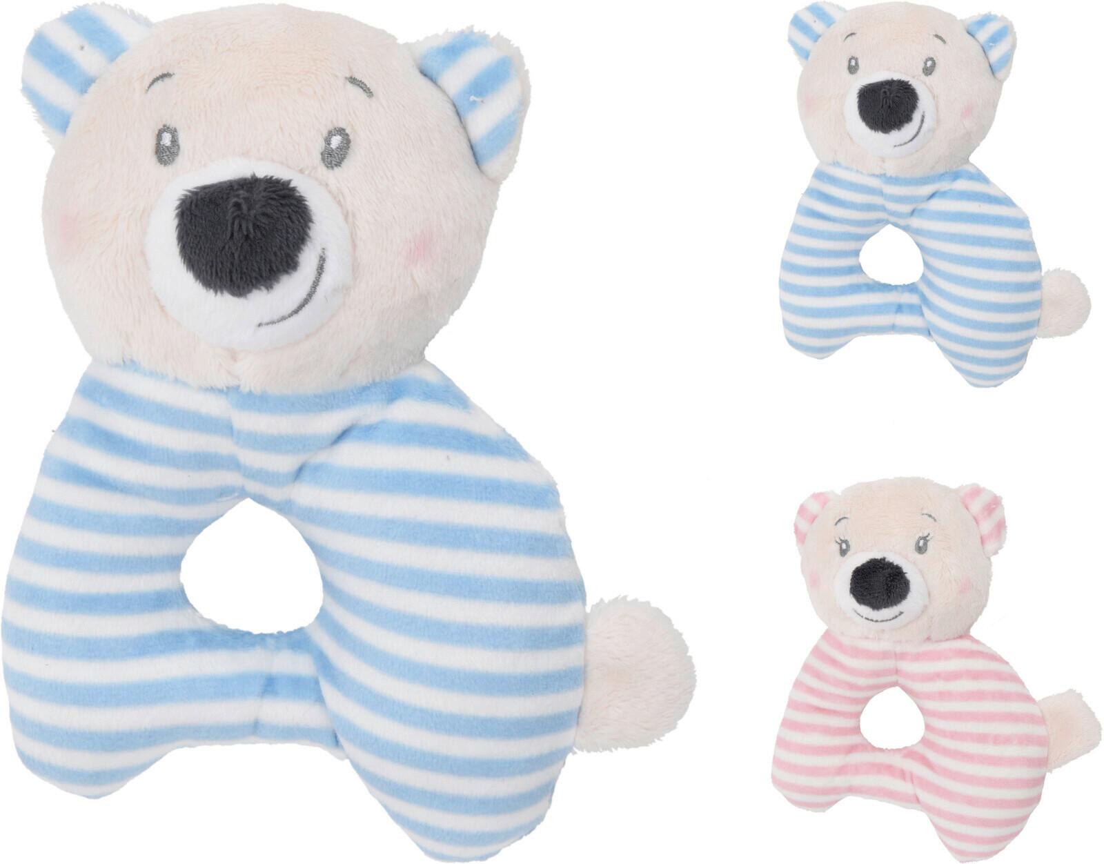 Plüss Játékfigura 339300030 - pink/kék, textil (13cm)