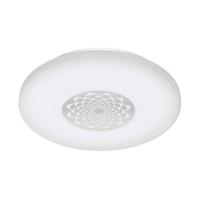 Deckenleuchte 900008* Capasso-Z - Chromfarben/Weiss, Basics, Kunststoff/Metall (34/7cm) - Eglo