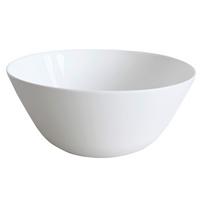 Salatschüssel Gitte Weiß - Weiß, Basics, Glas (18/7,5cm) - Based