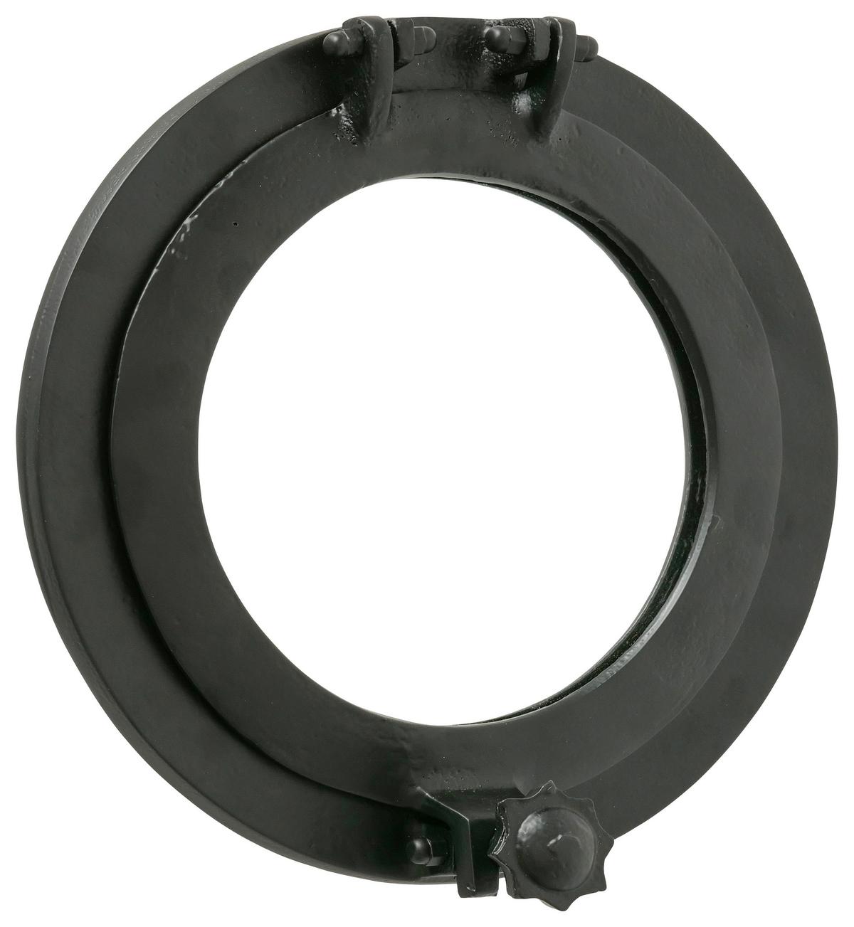Decorațiune de perete Bully - negru, Design, sticlă/metal (26cm) - Modern Living