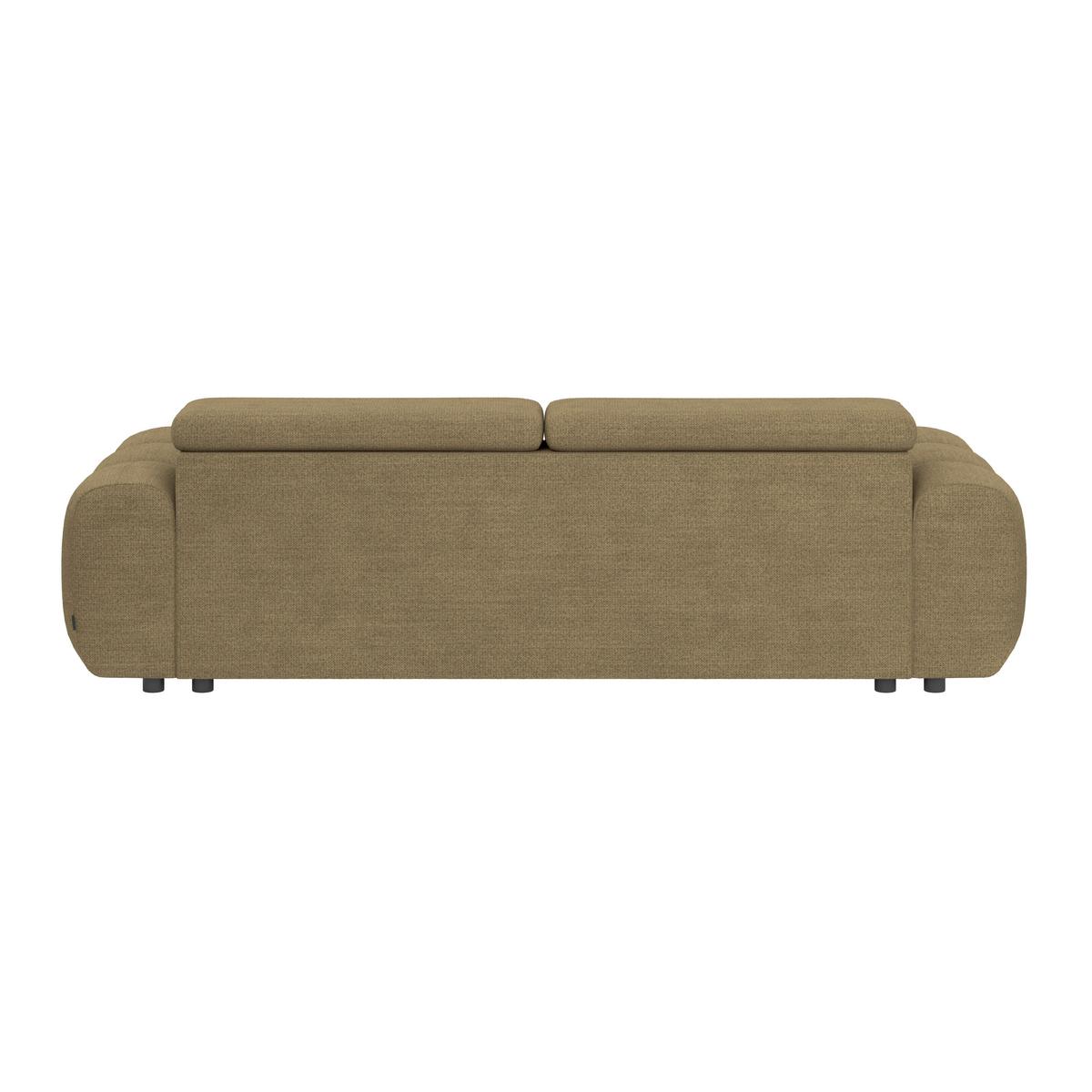 Canapea Bigsofa BULL - taupe, Design, textil (248/77-97/108cm) - Luca Bessoni