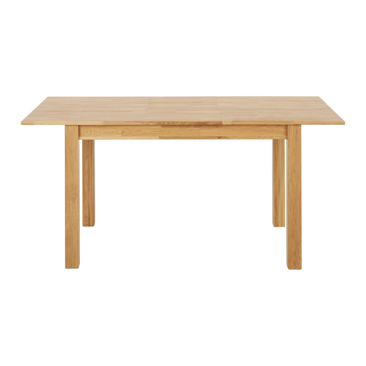 Kihúzható Asztal Gerhard - tölgyfa színű, Modern, fa (125-165/76/80cm)