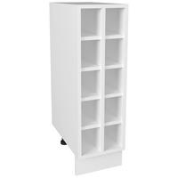 Kuhinjska Spodnja Omarica Esilo, Bela - bela, Design, leseni material (25/82/44cm) - MID.YOU