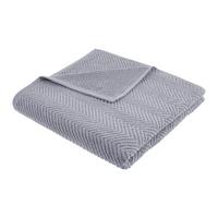 Peškir 67x140cm Ocean - siva, tekstil (67/140cm) - Premium Living