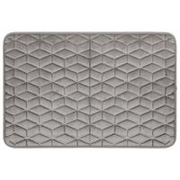 Covoraș de baie CONNY - gri, Konventionell, textil (40/60cm) - Modern Living