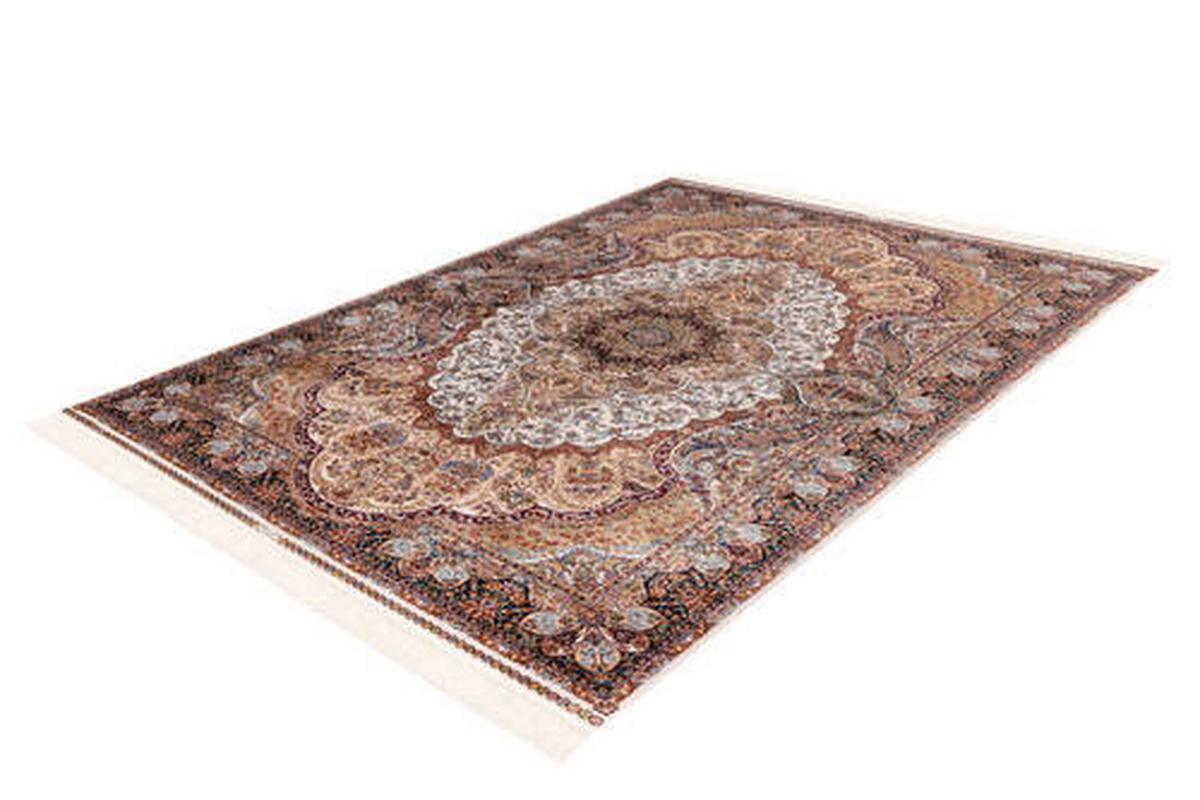 Vintage-teppich My Babylon - Hellbraun/Creme, Lifestyle, Textil (140/200cm)