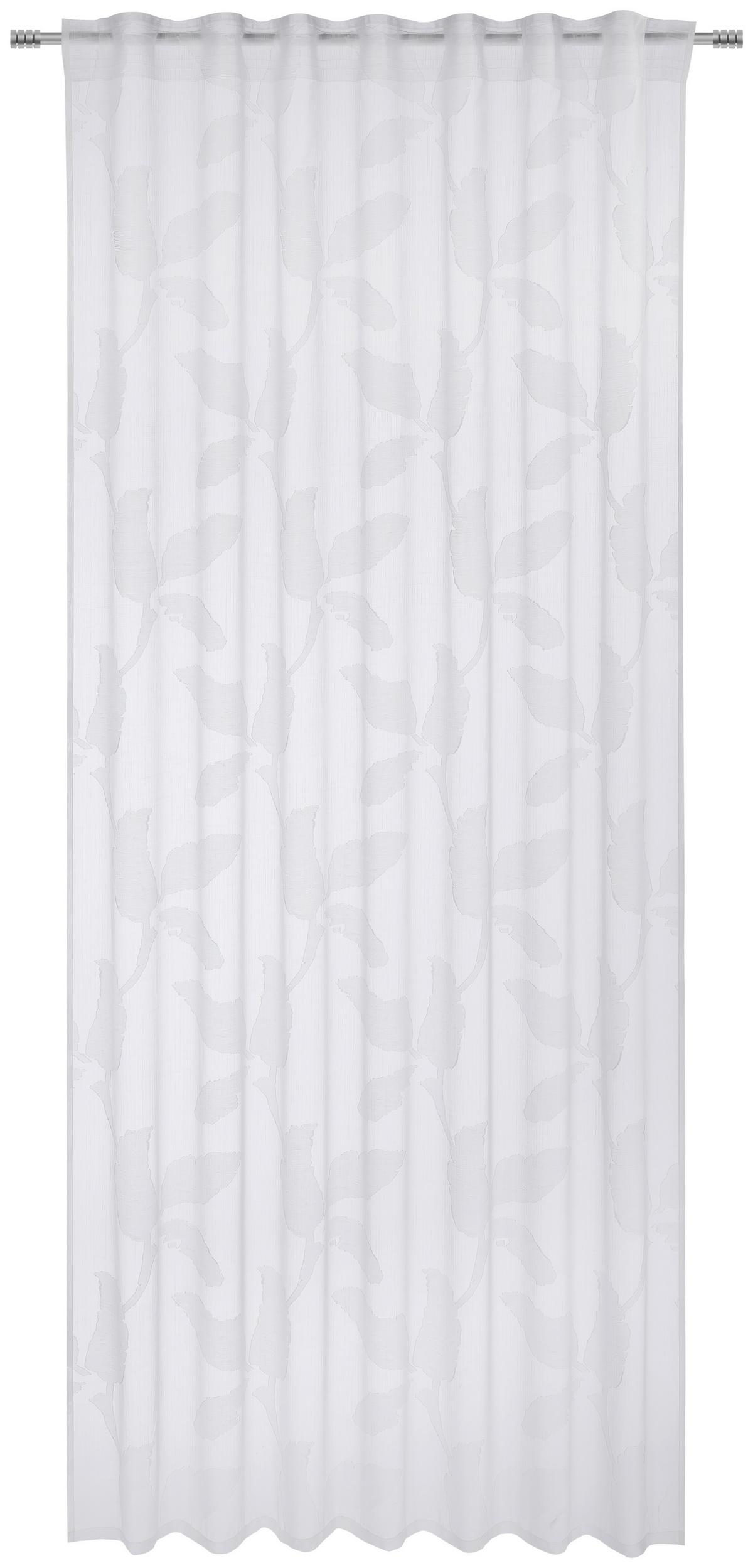 ZASŁONA GOTOWA TATLI - biały, Basics, tworzywo sztuczne (140/245cm) - Esposa