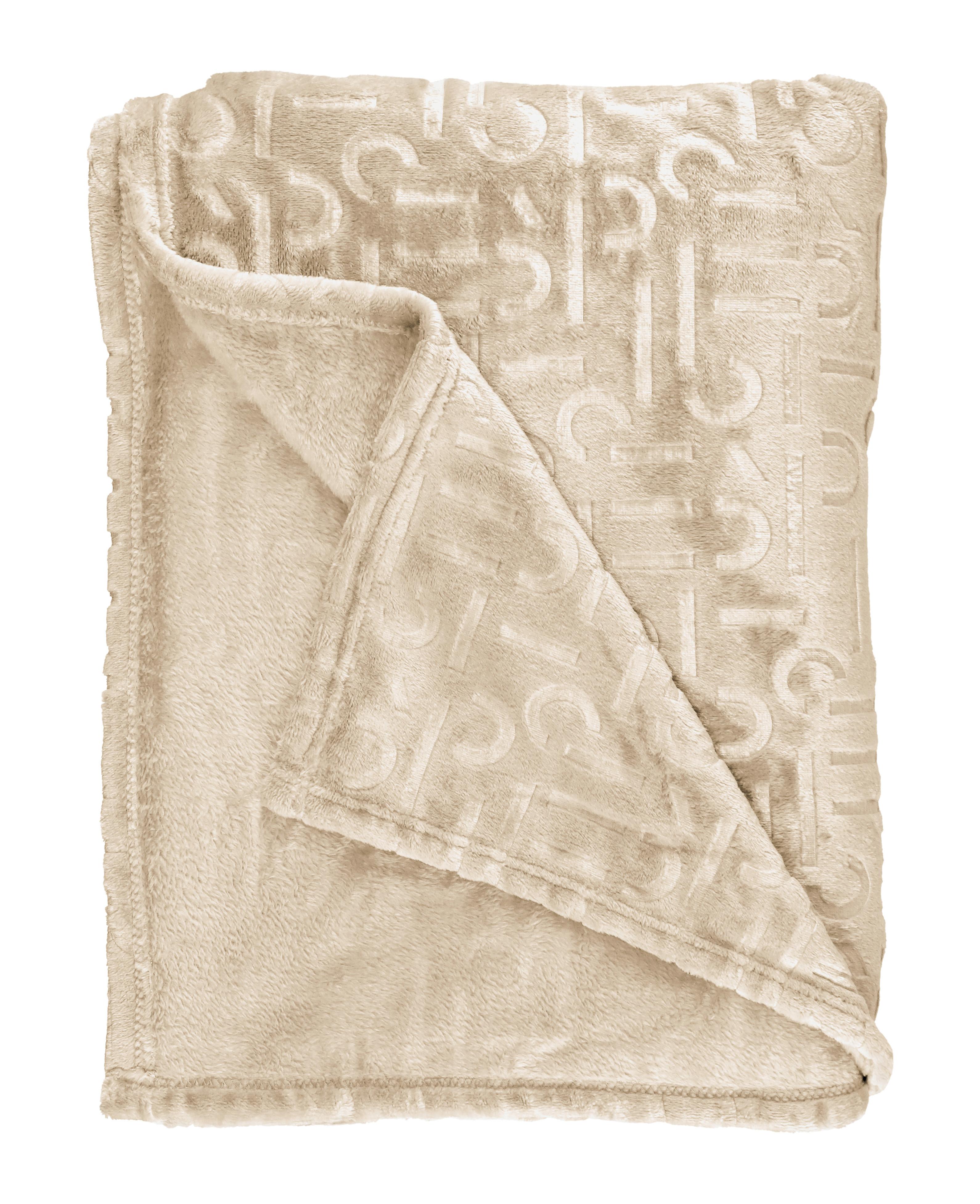 KOC E-SCATTER ESPRIT - kolor piaskowy, Design, tkanina (140/190cm) - Esprit