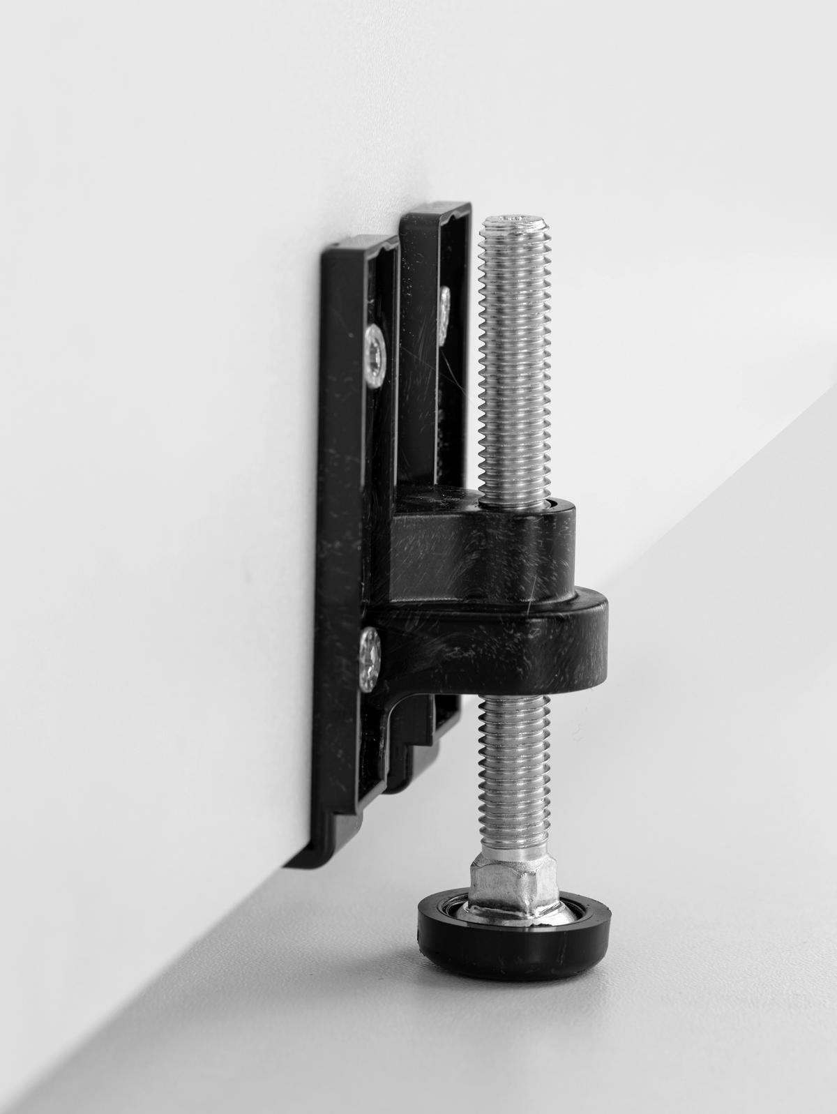 Küchenblock Neapel II Weiß Hochglanz/Eichefarben - Weiß Hochglanz/Alufarben, MODERN, Holzwerkstoff/Metall (330cm) - Held