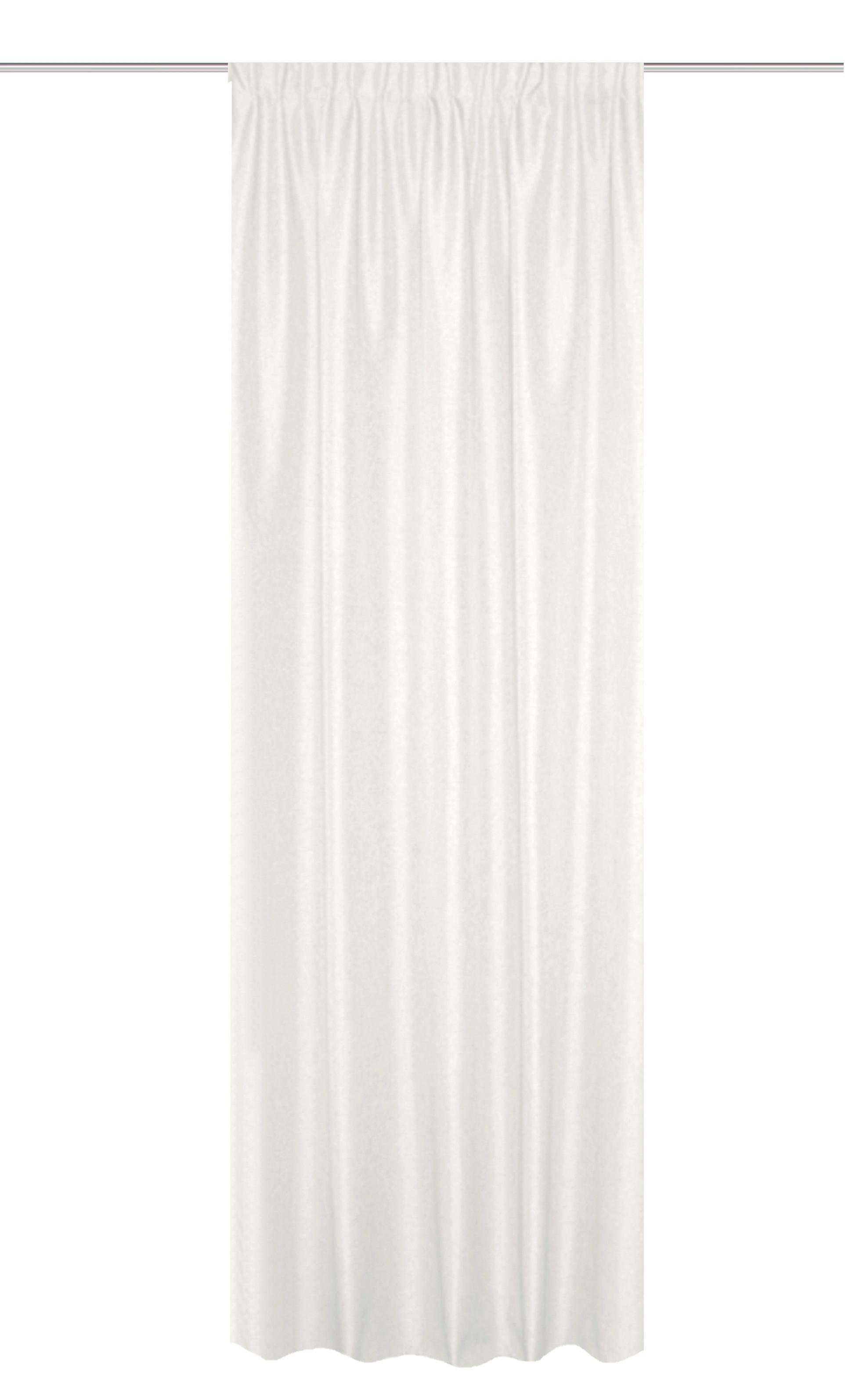 Wärmeschutzvorhang Eskimo Weiß ca. 135x145cm - Weiß, Basics, Textil (135/145cm) - Schmidt W. Gmbh