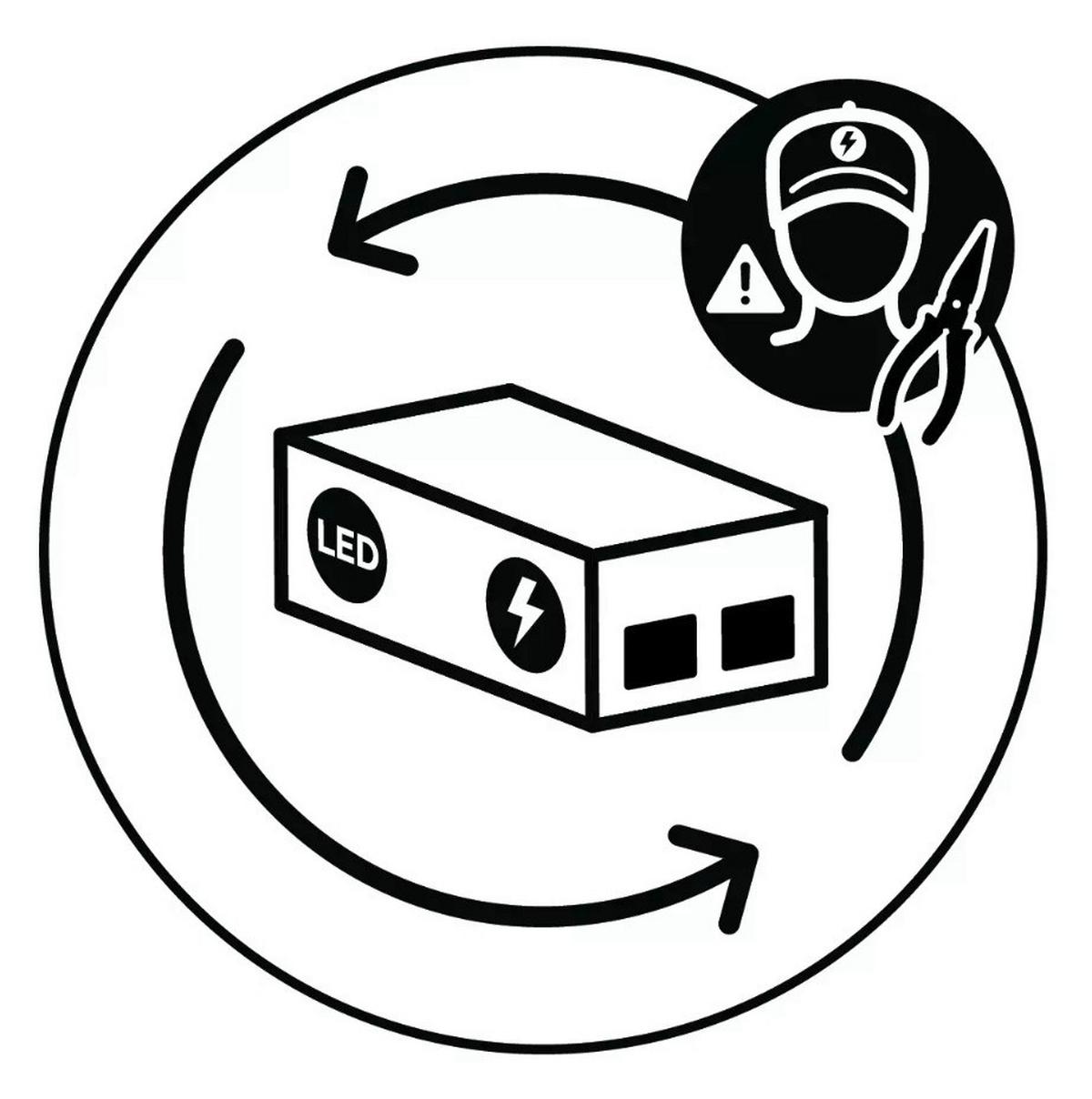LED Függőlámpa 75131-1sm - fekete, Design, üveg/fém (31/31/30-150cm)
