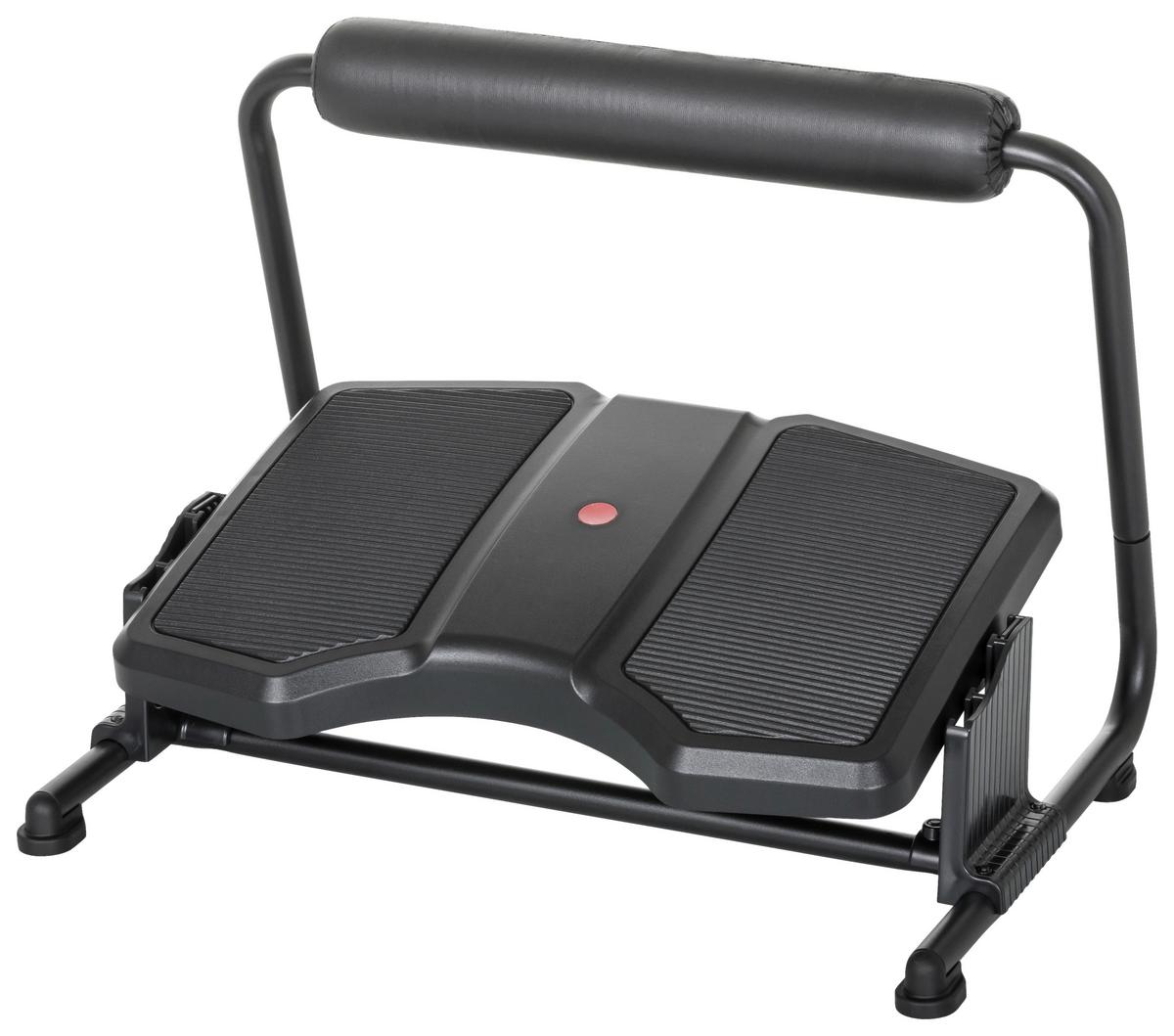 Opora Za Noge Podi F, Črna - črna, Basics, kovina/umetna masa (49/37/35cm) - MID.YOU