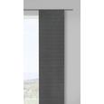 Flächenvorhang Loft in Schwarz, ca. 60x245cm - Schwarz, MODERN, Textil (60/245cm) - Mömax modern living