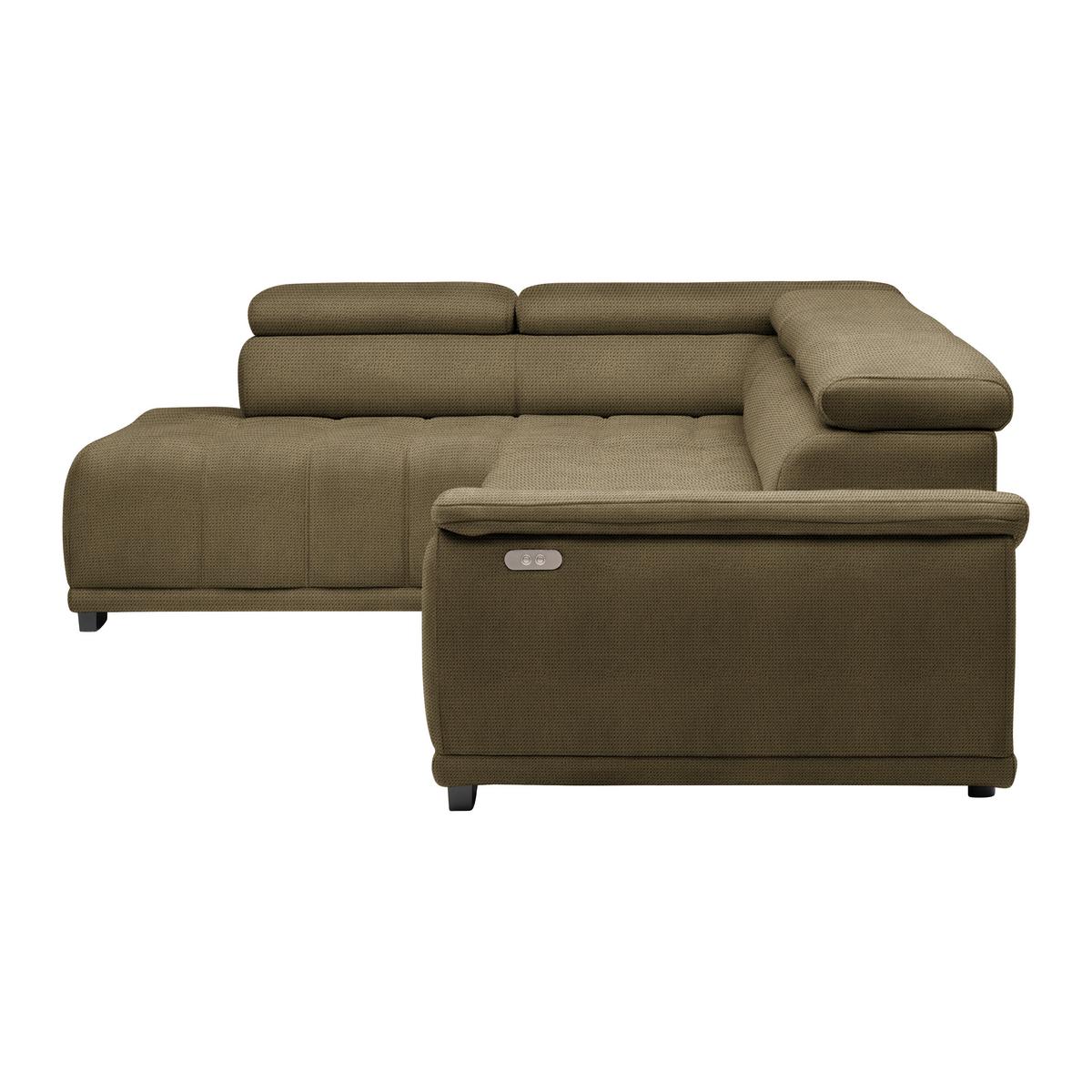 Kutna Garnitura Gremio - crna/taupe, Moderno, tekstil/plastika (206/283cm) - Modern Living