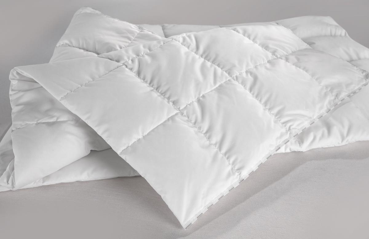 Daunendecke Premium Mittel ca. 140x200cm - Weiß, Textil (135-140cm) - Premium Living