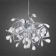 Pendelleuchte Antoinette 12-flammig - Chromfarben, MODERN, Glas/Metall (50/98cm) - Premium Living Pendelleuchte Antoinette 12-flammig - Chromfarben, MODERN, Glas/Metall (50/98cm) - Premium Living