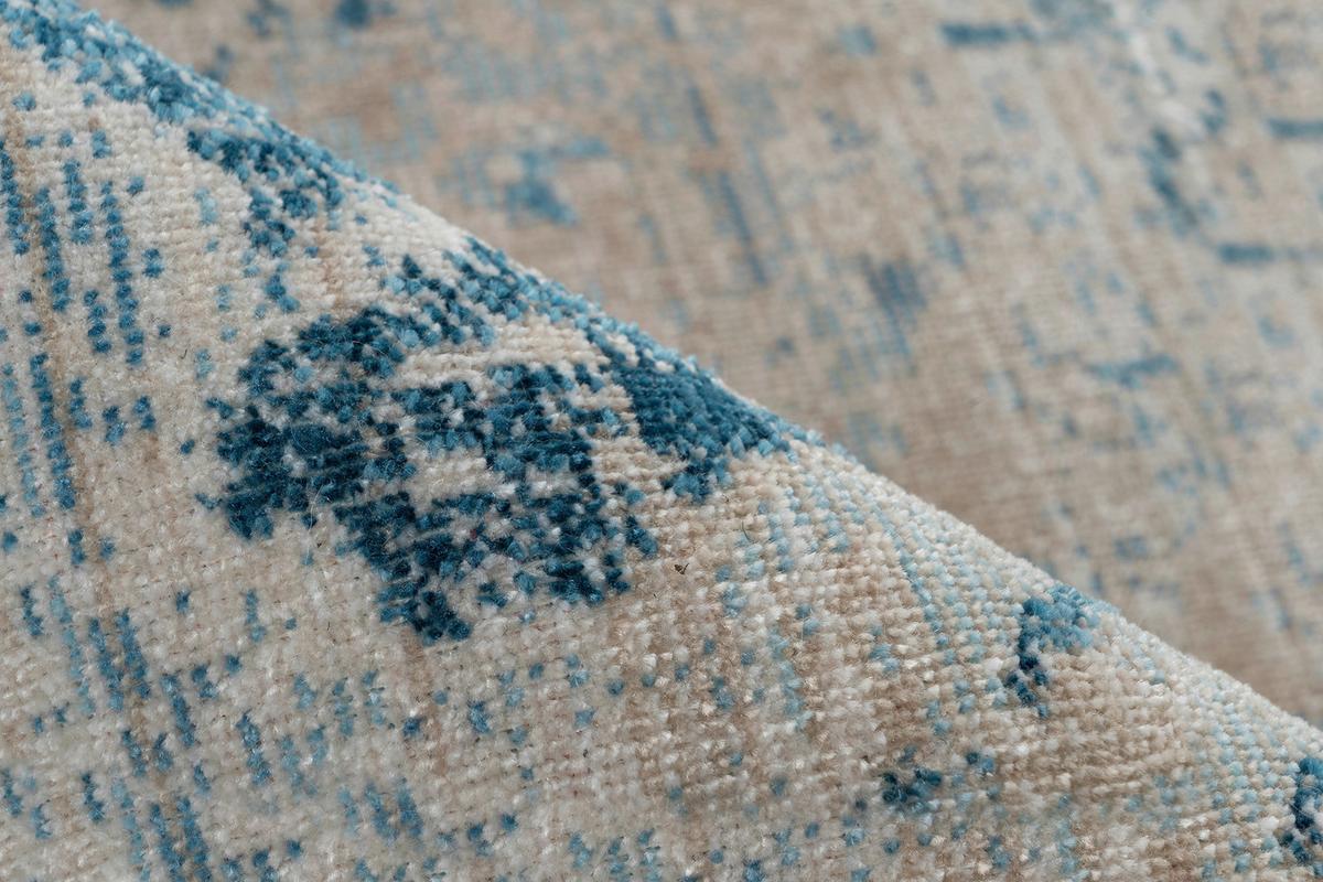 Vintage-teppich Dilan 200 - Blau, Konventionell, Textil (160/230cm) - Kayoom