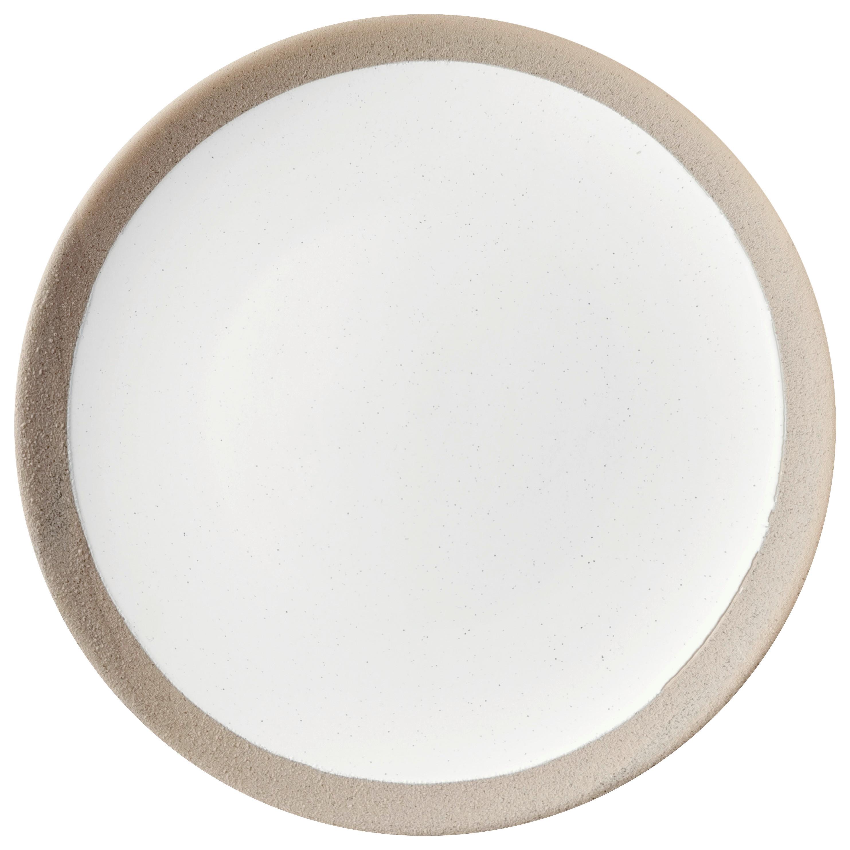 Speiseteller Emilia Ø ca. 27cm - Weiß, ROMANTIK / LANDHAUS, Keramik (27cm) - Zandiara