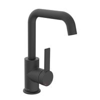 Waschtischarmatur Los Angeles Schwarz ca. 5x24,5x17,5cm - Schwarz, MODERN, Metall (5/24,5/17,5cm) - Mömax