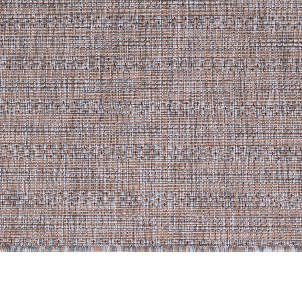 Outdoorteppich Zagora Grau/Beige ca. 140x200cm - Beige/Grau, Basics, Textil (140/200cm) - Novel
