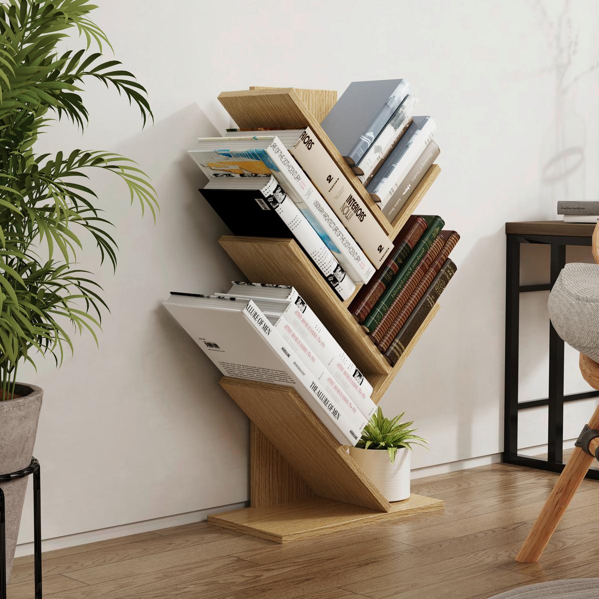 REGAL NULIS L - Honigeiche, Design, Holzwerkstoff (40/77/20cm) - MID.YOU
