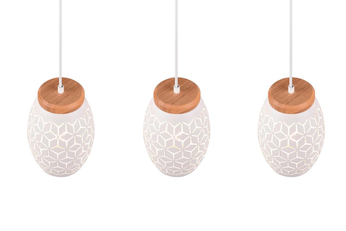 LAMPA WISZĄCA R31573031 BIDAR - biały, Konventionell, metal (71/15/150cm)