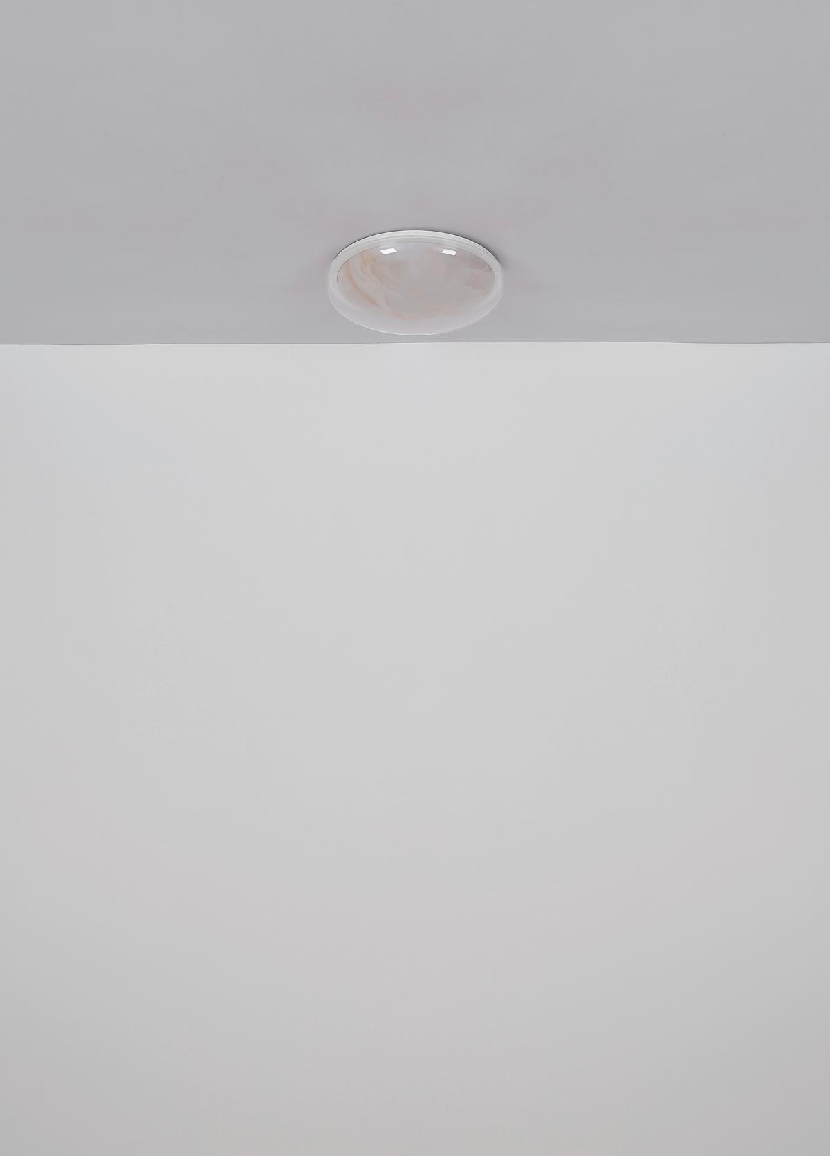 LED-DECKENLEUCHTE 41779-24 TYRONE - Klar/Weiss, Basics, Kunststoff/Metall (38,5/8cm) - Globo