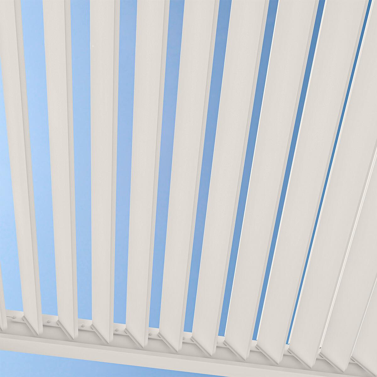 PERGOLA DELUXE PLUS 4X6M WEISS - Weiss, Basics, Metall (600/266/400cm) - Gardenson