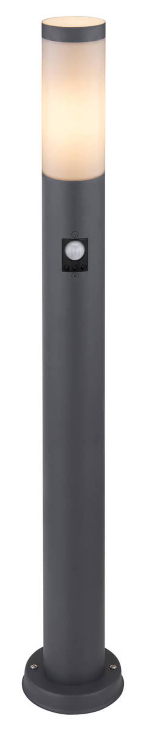 AUSSENLEUCHTE BOSTON - Anthrazit/Opal, Basics, Kunststoff/Metall (12,7/80cm) - Globo