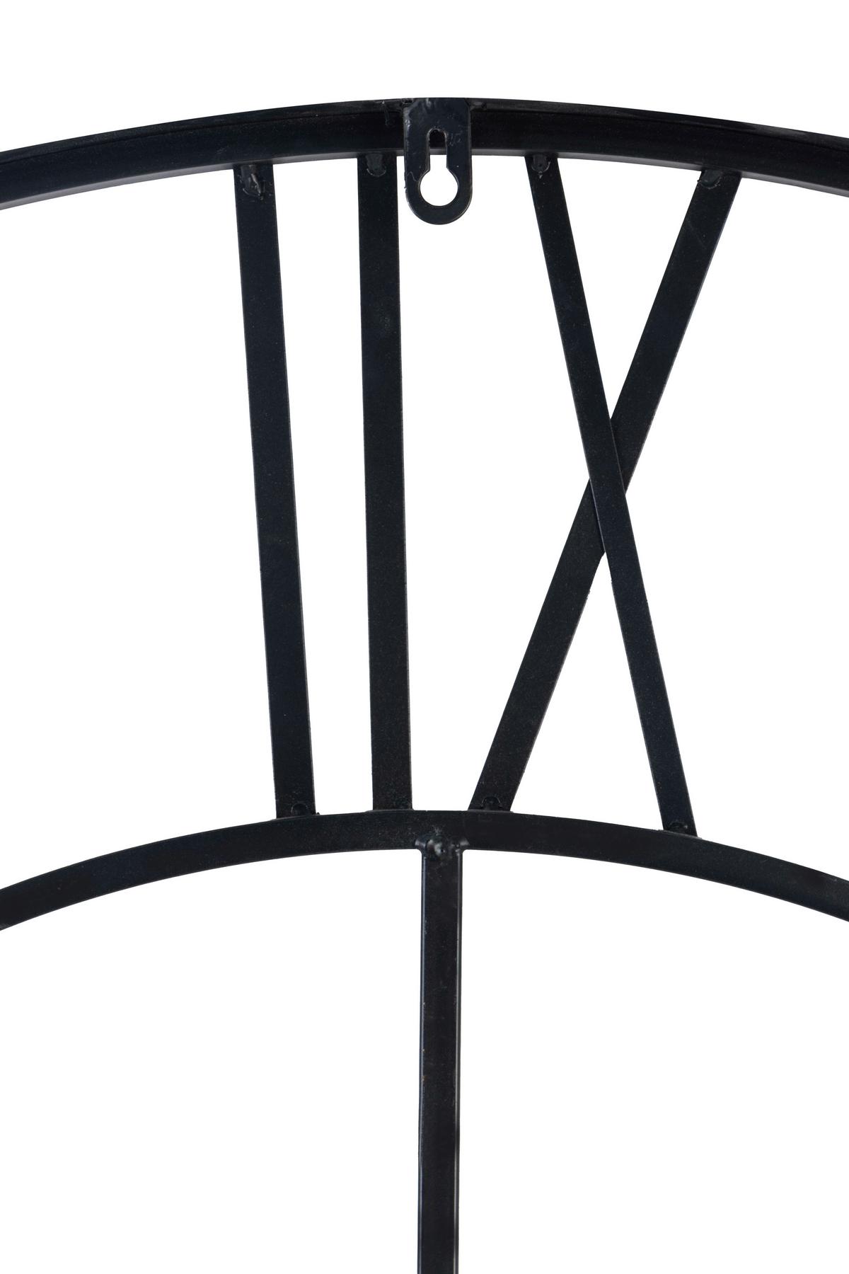 ZEGAR ŚCIENNY NEW YORK - czarny, Design, metal (96/96/3cm) - MID.YOU