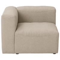 SOFAELEMENT LENA - Creme, Design, Kunststoff/Textil (100/73/100cm) - Max Winzer