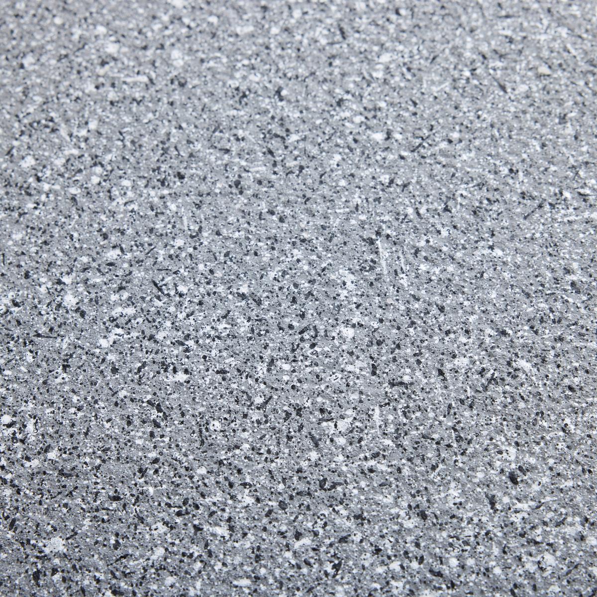 BEISTELLTISCH TONDO -TREND- - Graphitfarben, Modern, Stein (34/45/34cm) - Premium Living