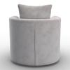 FAUTEUIL MARIETA - Greige/Beige, Modern, Hout/Textiel (77/81/77cm) - Bessagi Home