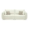 Schlafsofa Bologna Beige - Beige/Schwarz, Holz/Textil (245/74-90/104cm) - Mömax