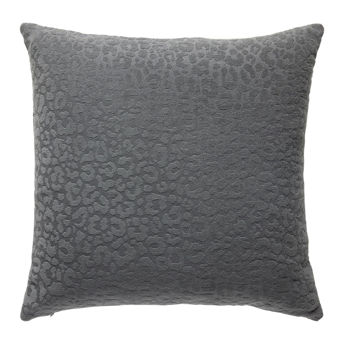 Zierkissen Leo Schwarz ca. 45x45cm - Schwarz, ROMANTIK / LANDHAUS, Textil (45/45cm) - Mömax