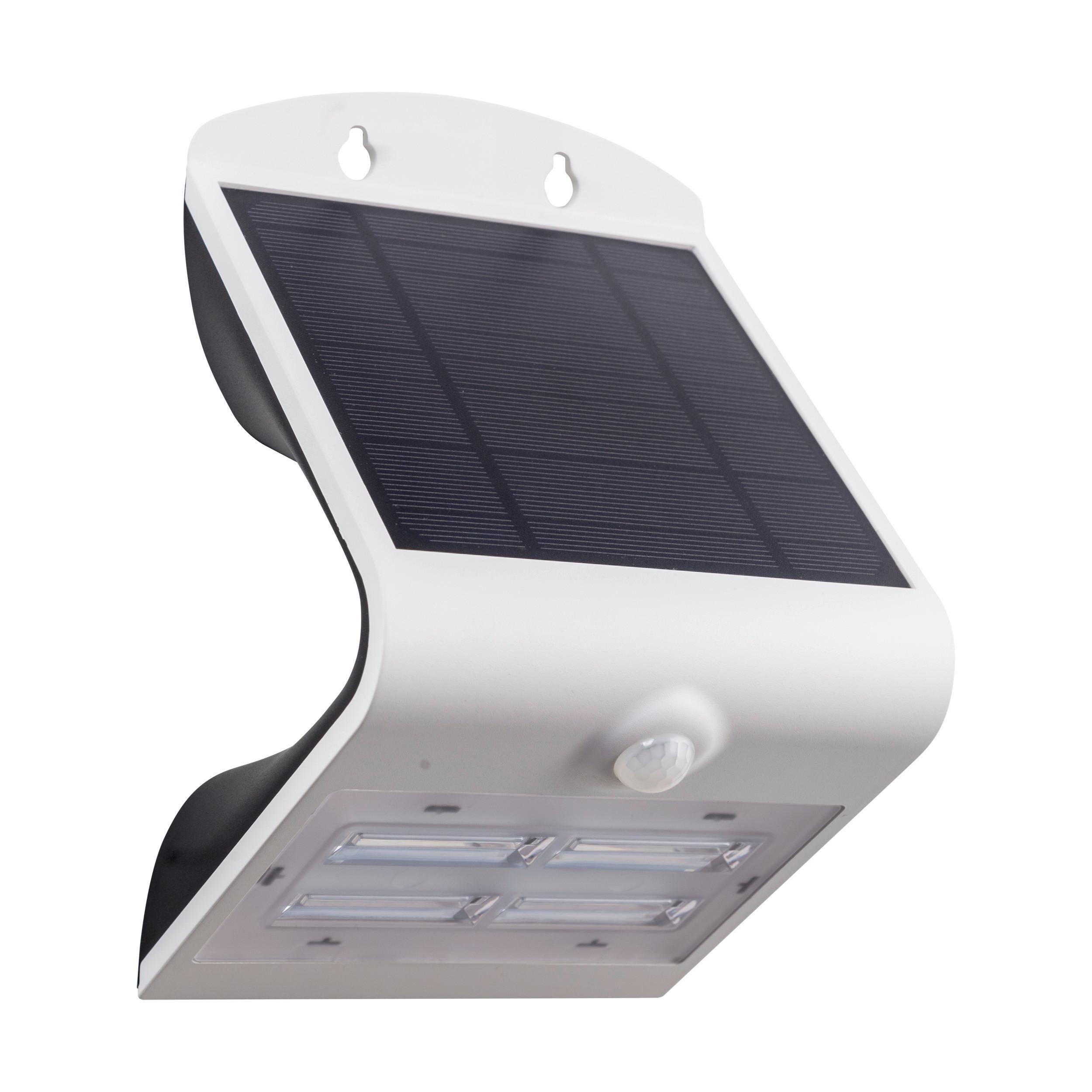 Solarleuchte 98757* Lamozzo - Weiss/Transparent, Design, Kunststoff (14/21/11cm) - Eglo