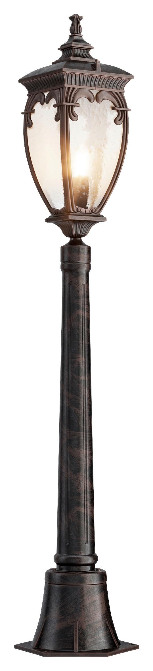 Außenstehleuchte Fleur Bronzefarben max. 60 Watt - Bronzefarben, Trend, Glas/Metall (113/113/15cm) - MAYTONI