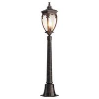 Außenstehleuchte Fleur Bronzefarben max. 60 Watt - Bronzefarben, Trend, Glas/Metall (113/113/15cm) - MAYTONI