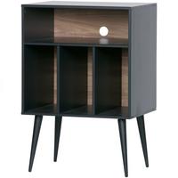 Kommode James Schwarz/Walnussfarben B: 60cm - Walnussfarben/Schwarz, Design, Holz/Holzwerkstoff (60/83/44cm) - Livetastic